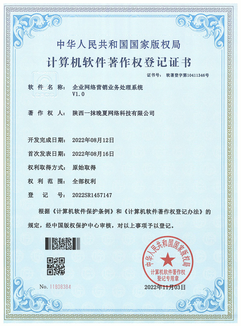 企业网络营销业务处理系统