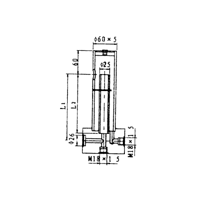 CY5-3 double chambers balance container