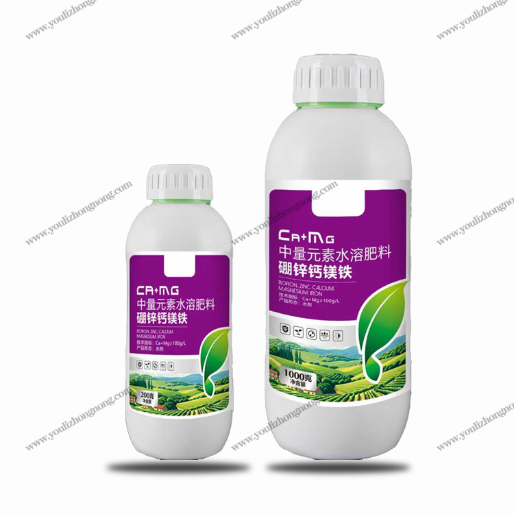 钙镁硼锌铁
