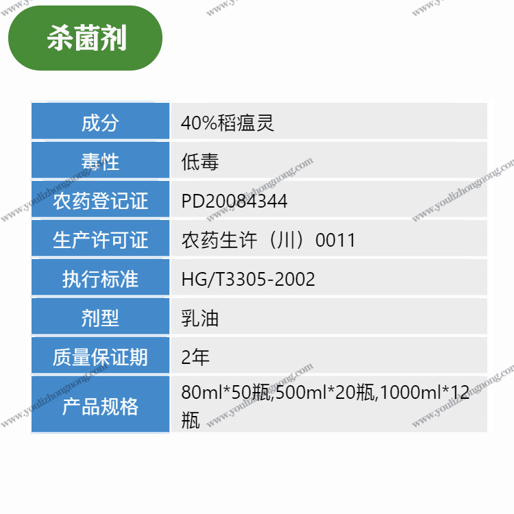 40%稻瘟灵-乳油