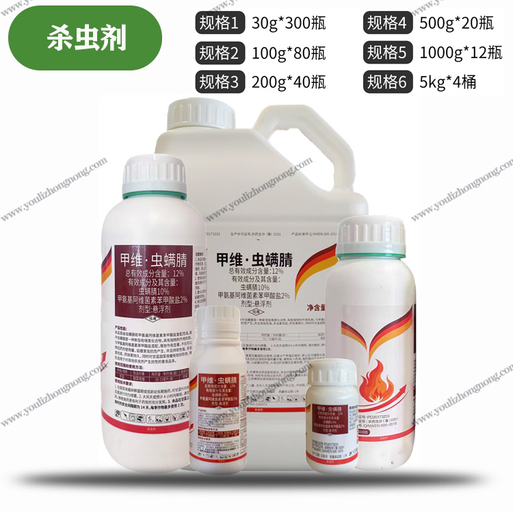 12%甲维虫螨腈-悬浮剂