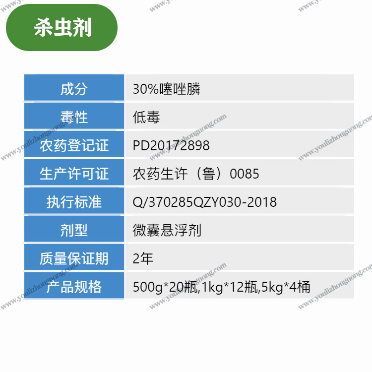 30%噻唑膦-微囊悬浮剂