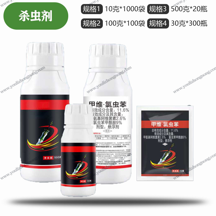 11.6%甲维氯虫苯甲酰胺悬浮剂