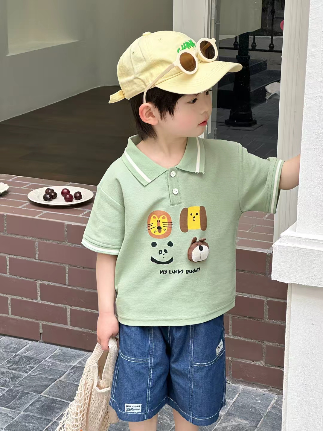 B001夏款男童套装