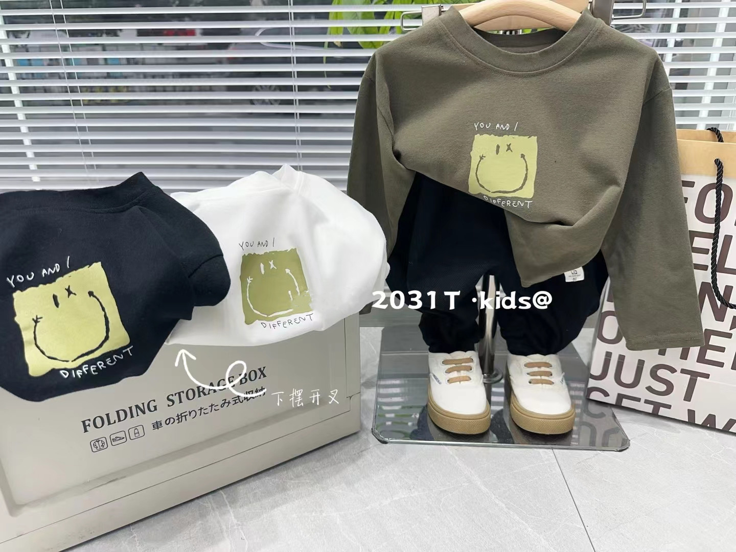 B002男童打底衫80-120码