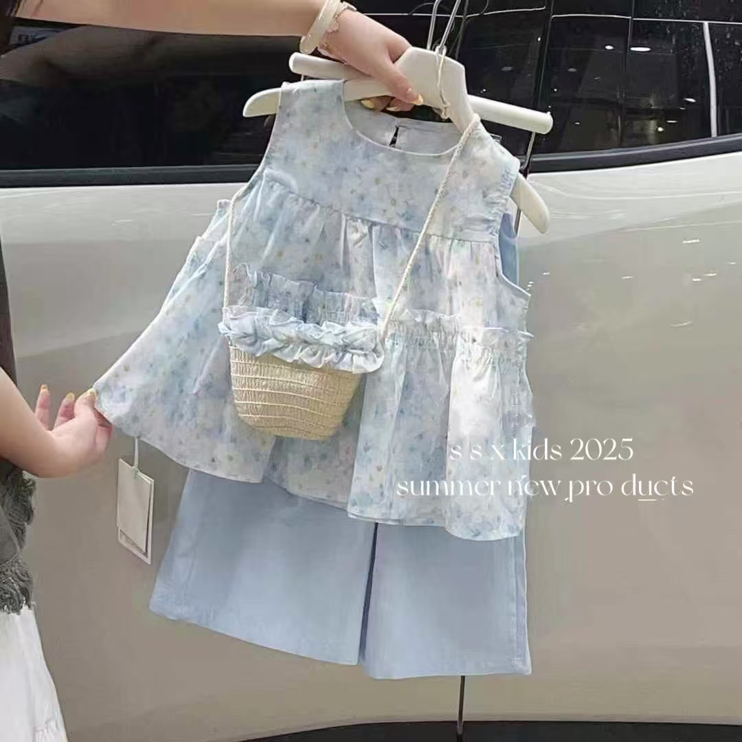 summer girl clothes set 