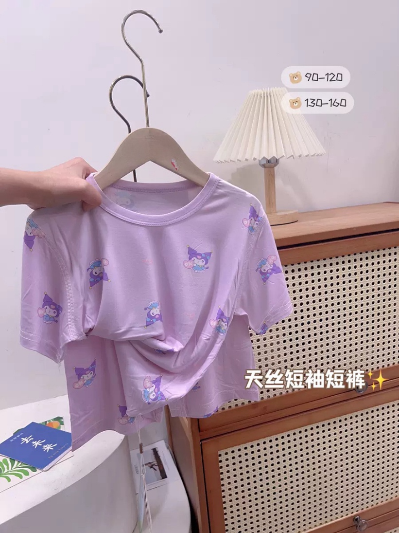 (5833243)bpy and girl summer pajamas 80-160size