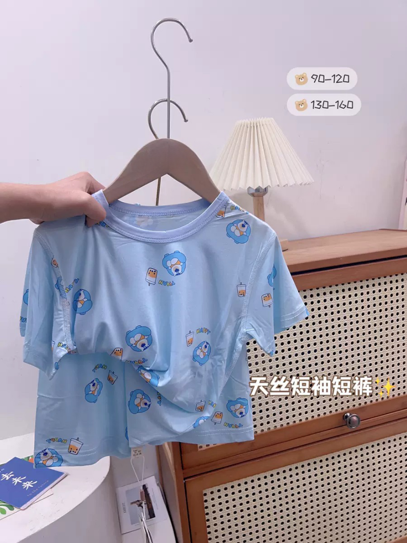 (5833243)bpy and girl summer pajamas 80-160size