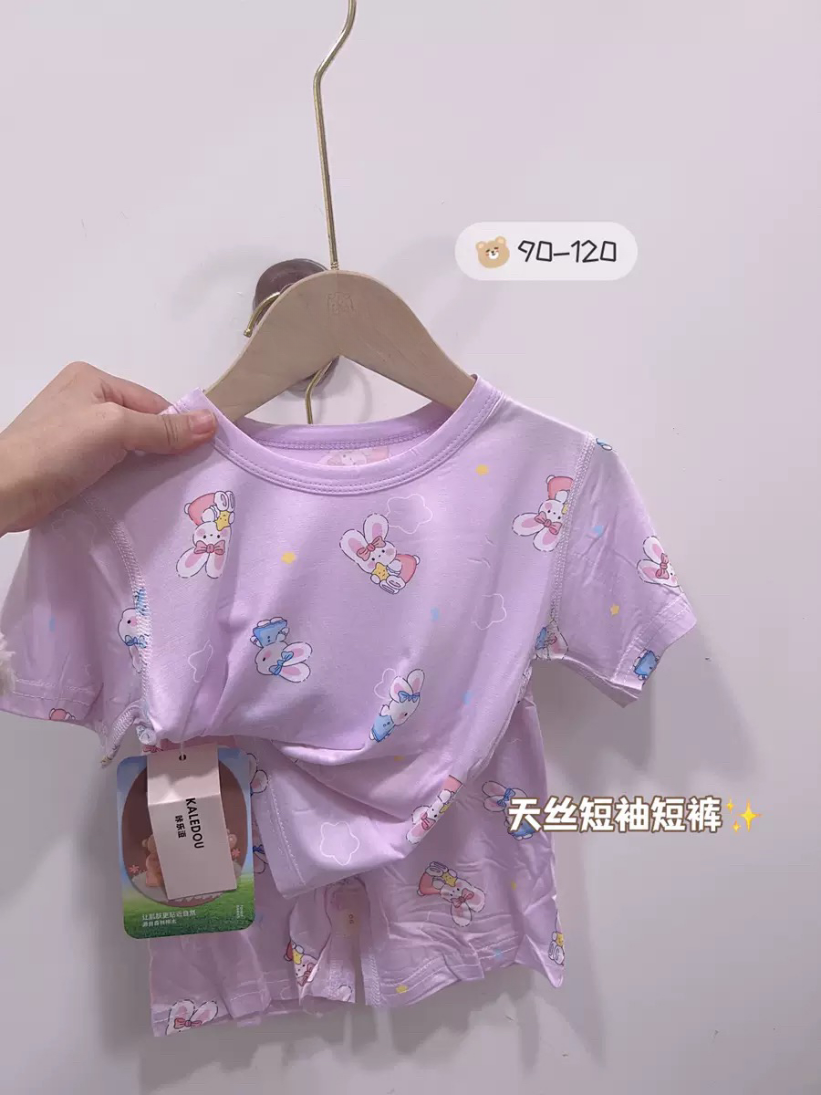 (5833243)bpy and girl summer pajamas 80-160size