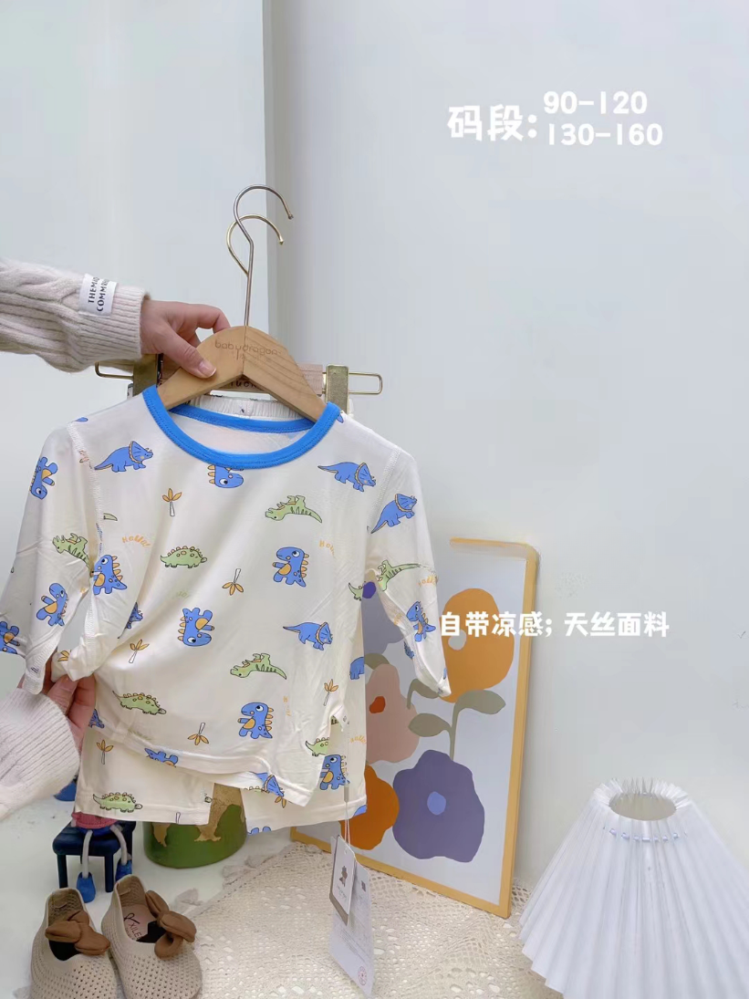 (5833243)bpy and girl summer pajamas 80-160size