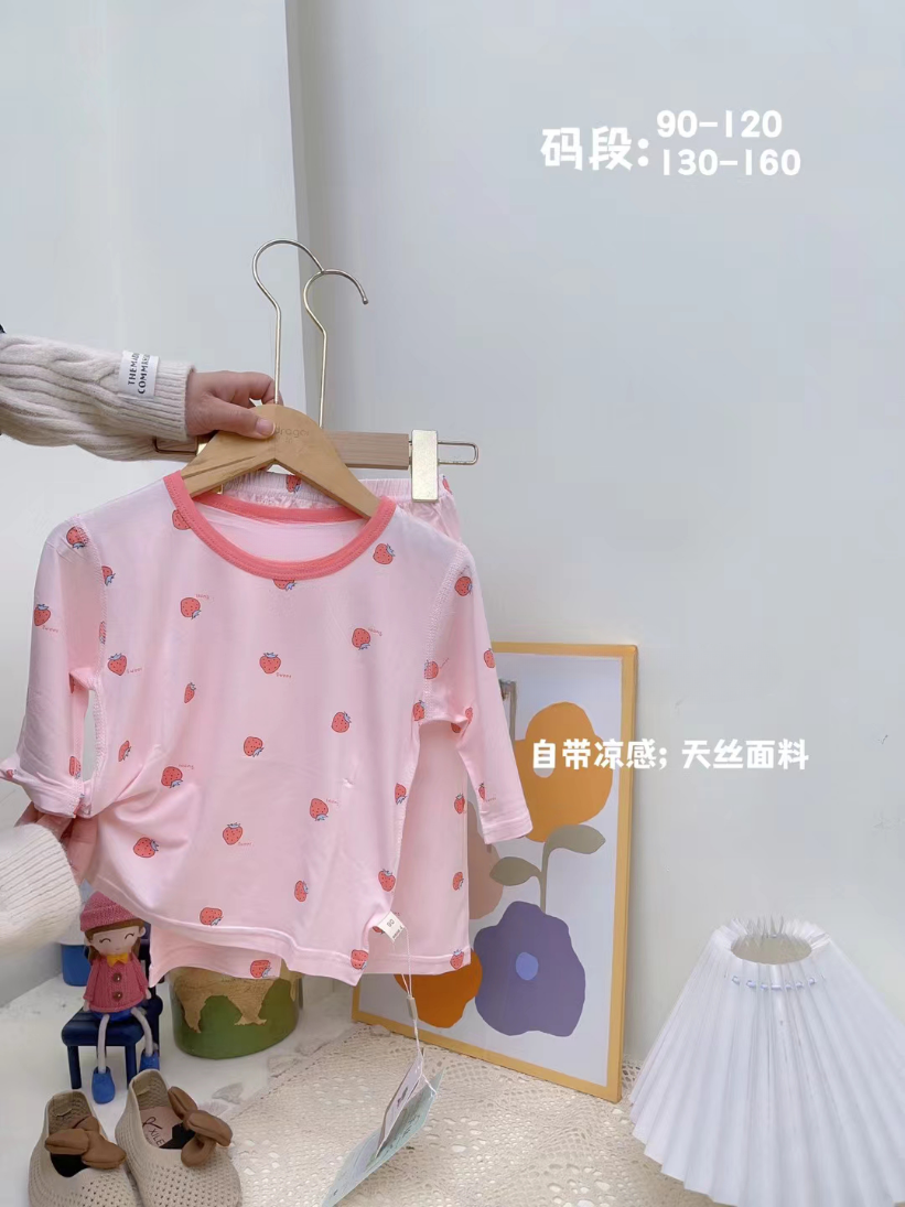 (5833243)bpy and girl summer pajamas 80-160size
