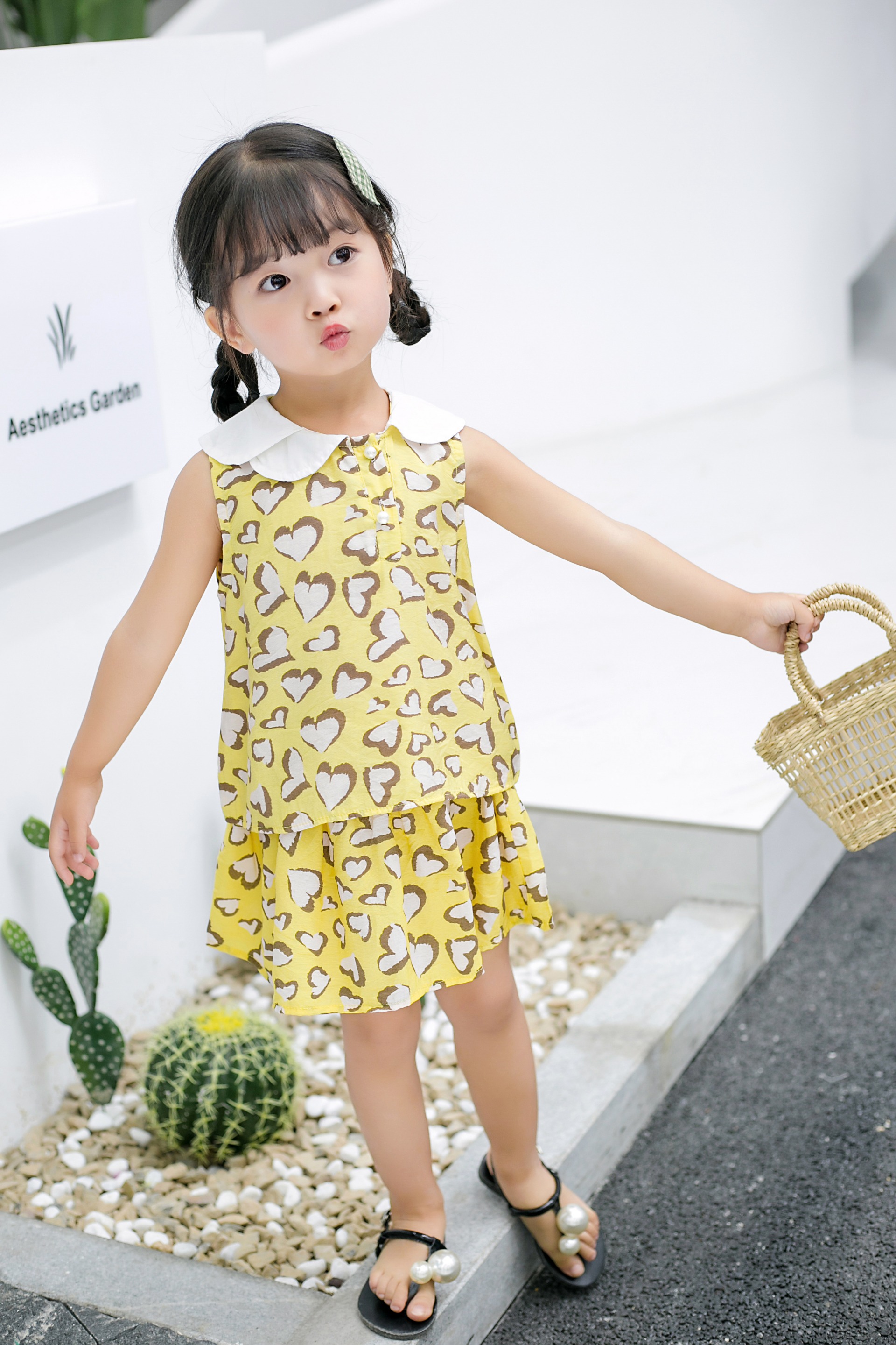 1-5岁女童夏季女童套装