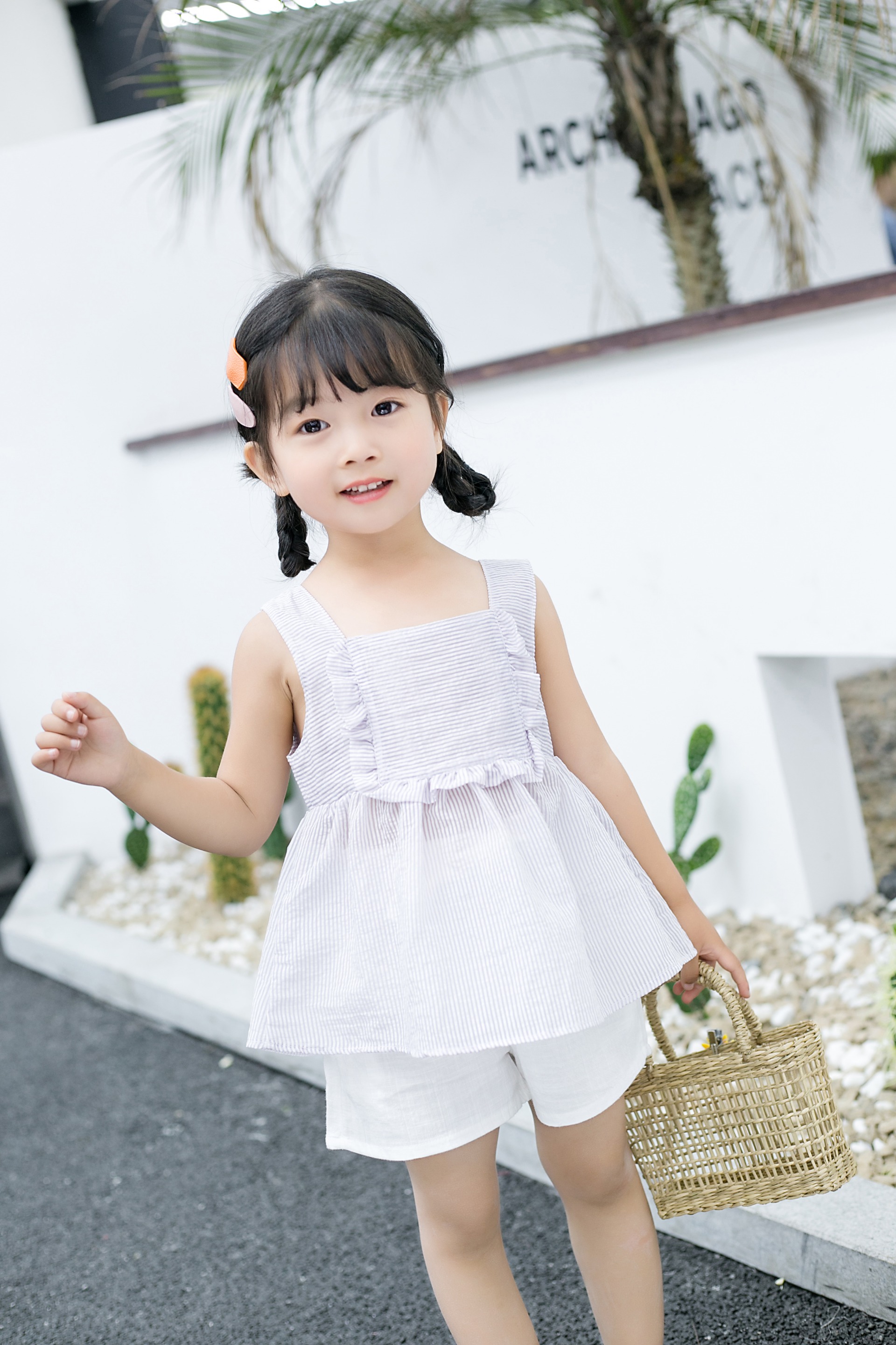 1-5岁女童夏季女童套装