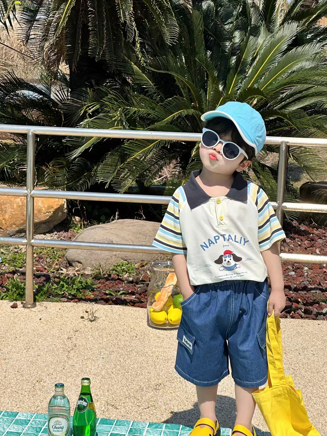 summer kids clothes set 