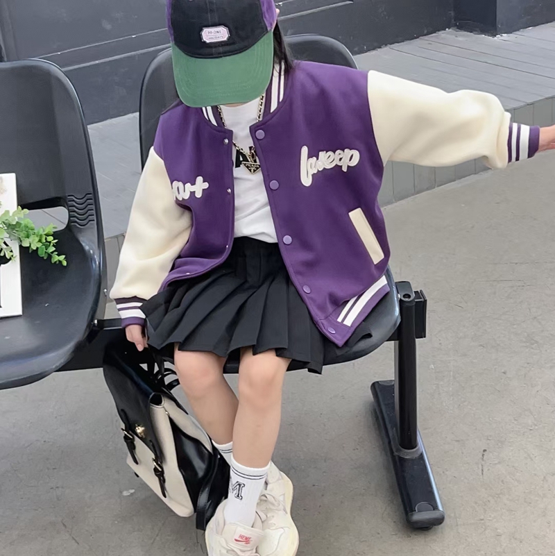 女童棒球服110-150码