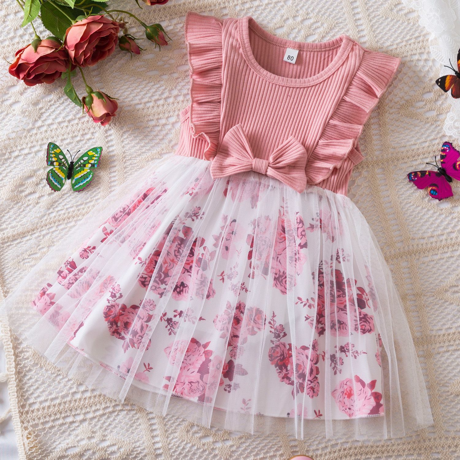 girl summer dress three color