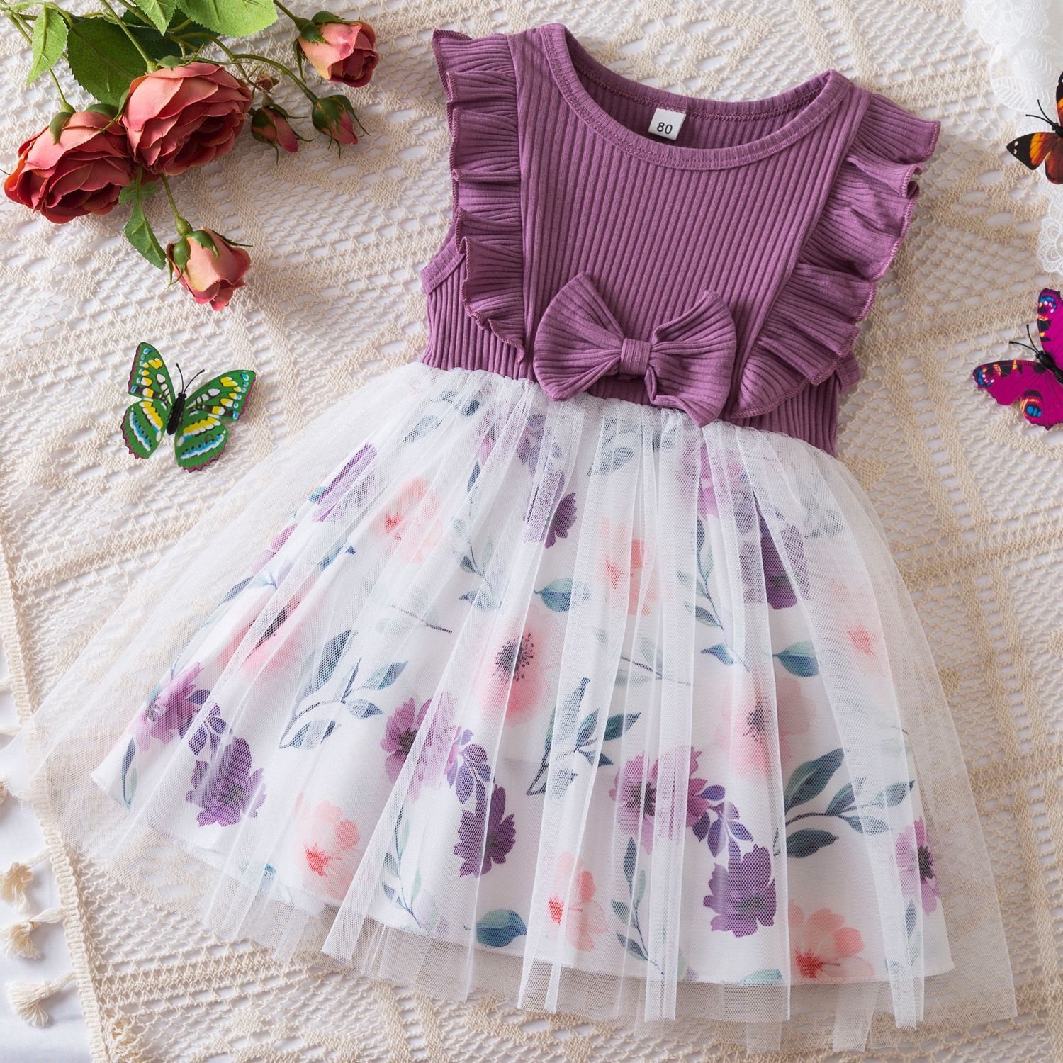 girl summer dress three color