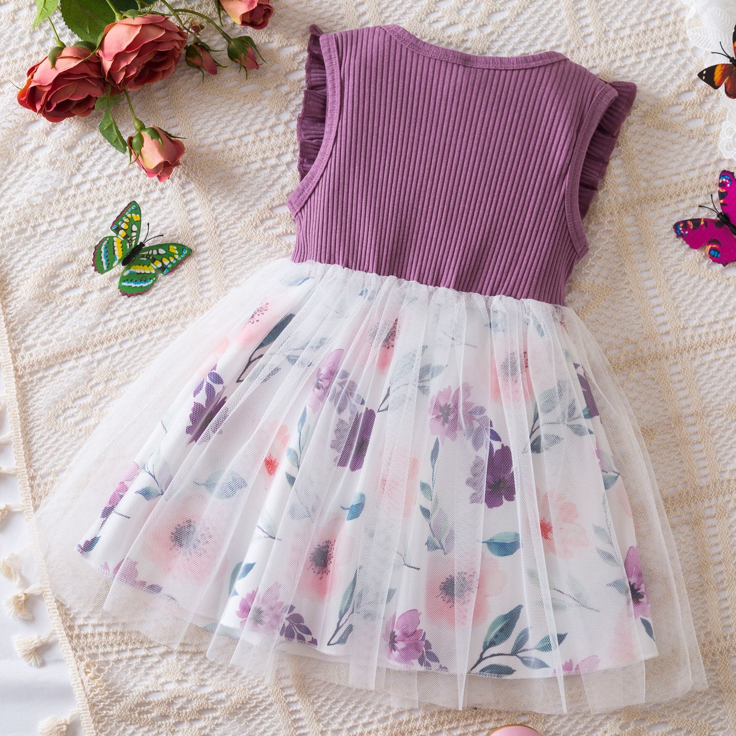girl summer dress three color