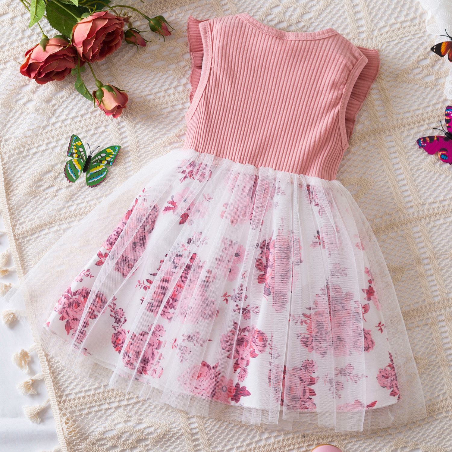 girl summer dress three color