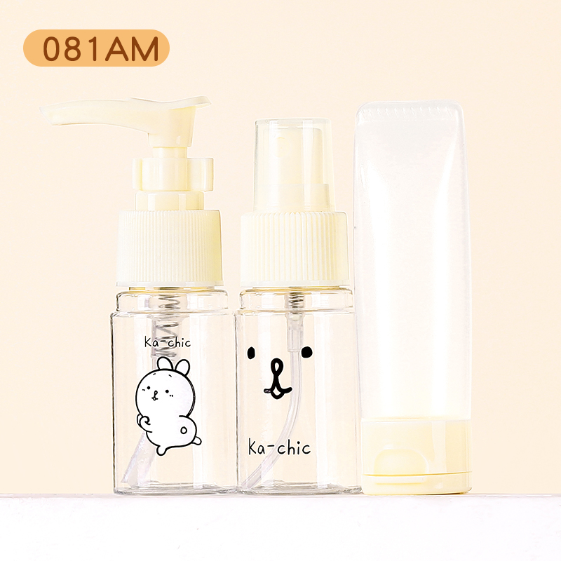 081AM小白兔3件套喷瓶
