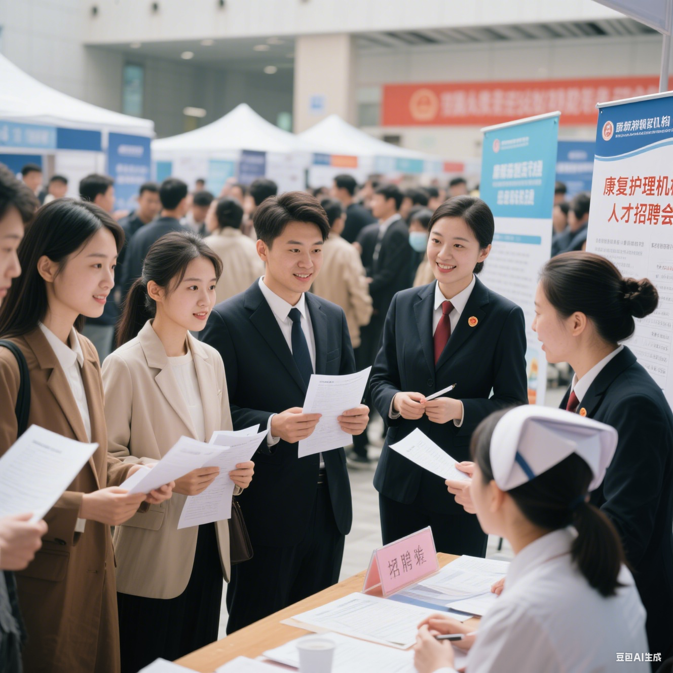 针对老年人的上门介护、康复训练、健康监测