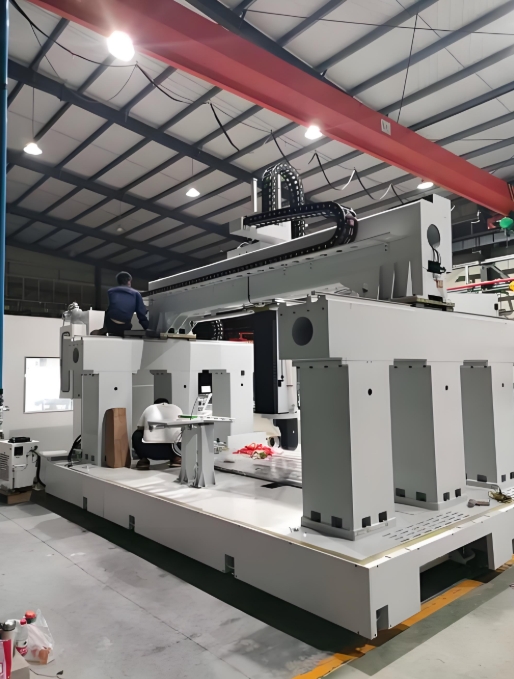 Lắp đặt máy công cụ lớn