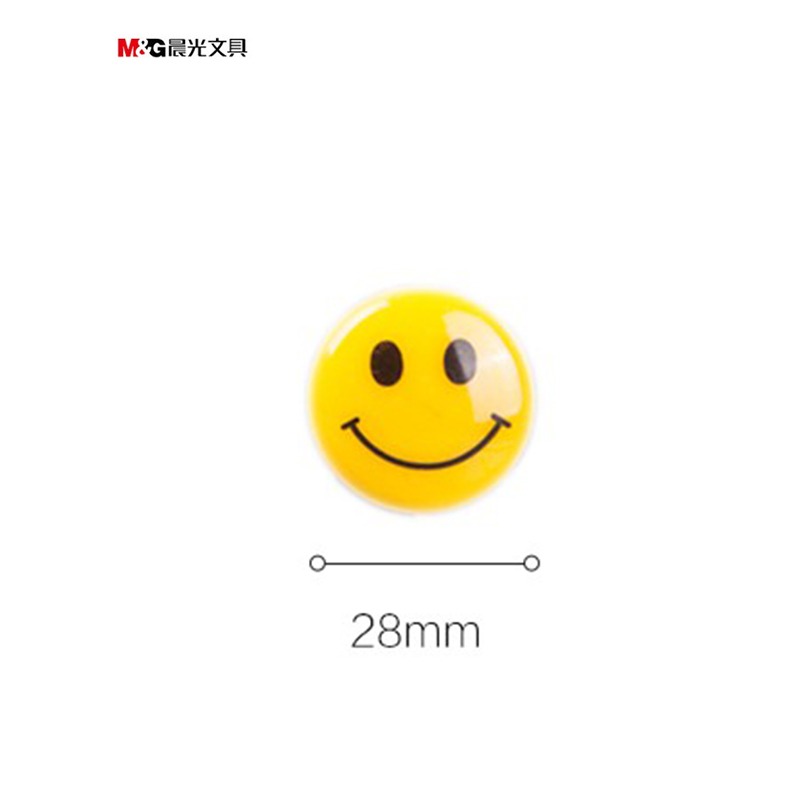 晨光(M&G)笑脸磁粒  8粒装ASC99399