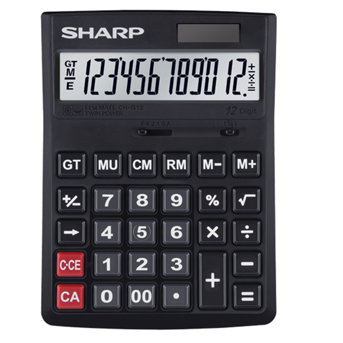 SHARP夏普大号台式计算器   CH-G12