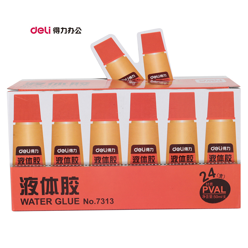 得力强粘性胶水50ml 7313