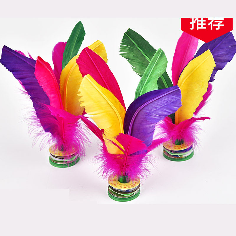 天鹅五毛毽子