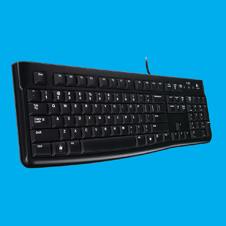 罗技（Logitech） K120有线键盘 USB口电脑笔记本商务办公键盘