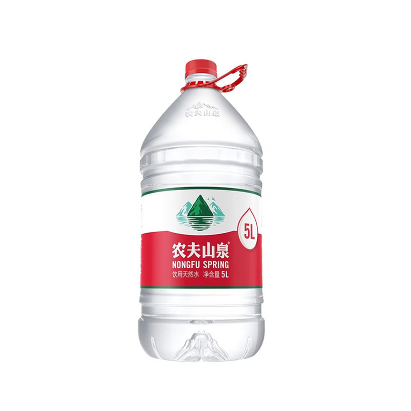 农夫山泉 饮用水 饮用天然水5L*4桶 整箱装