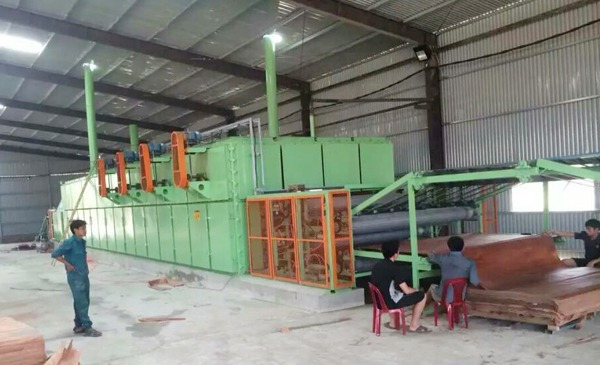 2 Layers Net-belt Veneer Dryer