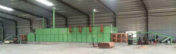 2 Layers Net-belt Veneer Dryer