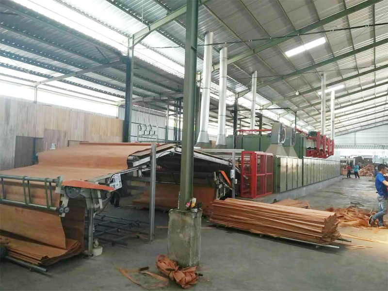 2 Layers Net-belt Veneer Dryer