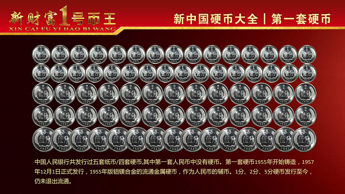 新财富1号币王—1 2 3 4套硬币大全