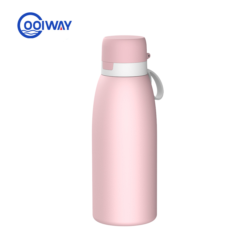1L-outdoorsport stainlesssteel filter bottle(carbon fibre)