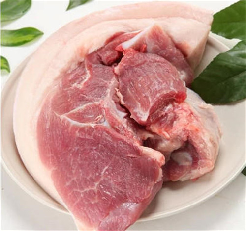 带皮猪前尖肉