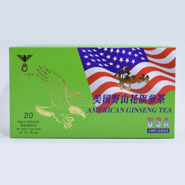 美國野山花旗蔘茶(20包)