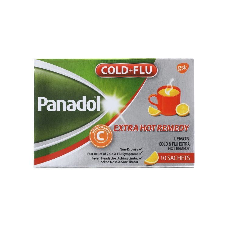 PANADOL 必理痛伤风感冒特强柠檬热饮 10PCS