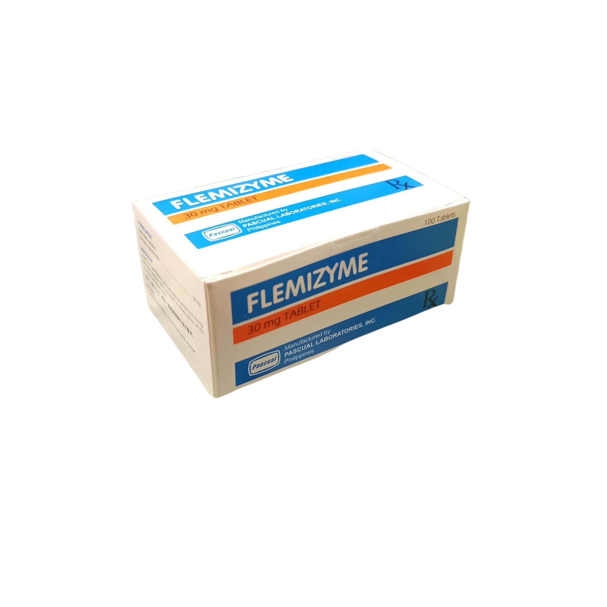 Flemizyme 30mg tablet 100tabs Flemizyme 30mg tablet 100tabs(Pascula)