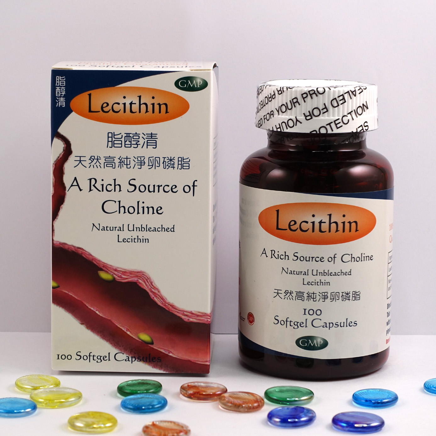 LECITHIN 100SOFTGEL 脂醇清卵磷脂 100s