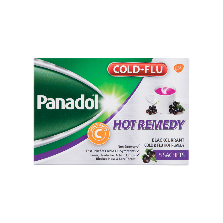 PANADOL 必理痛伤风感冒(黑加伦子)热饮 5PCS