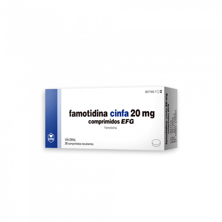 Cinfa famotidina 20mg 28粒