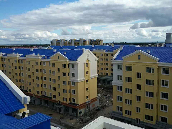 Roof renovation of old buildings