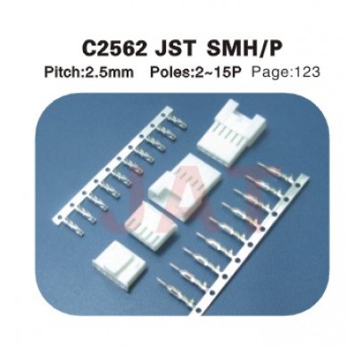 JST SMH/P C2562 2.5MM