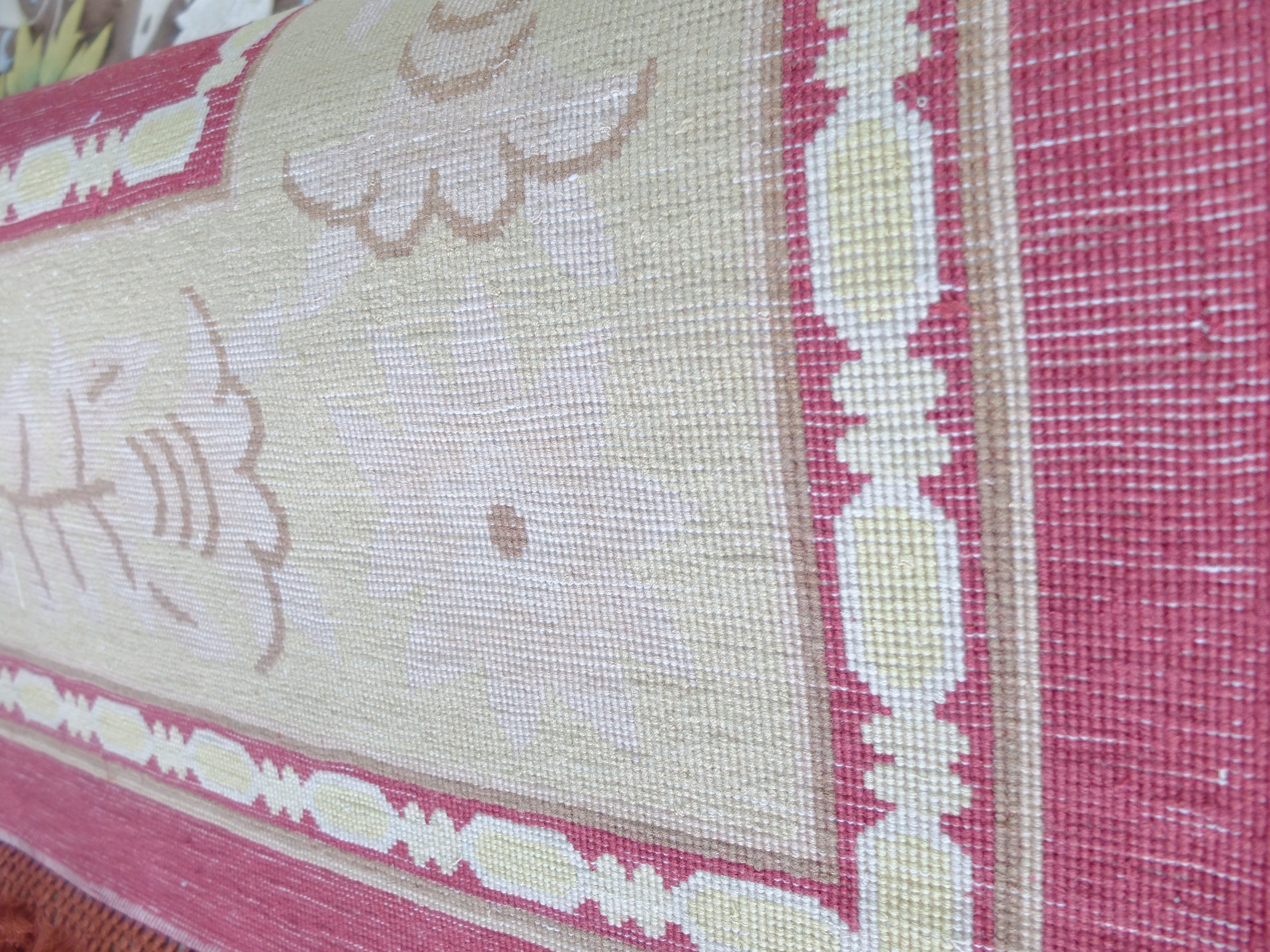 純手工120道絲織地毯