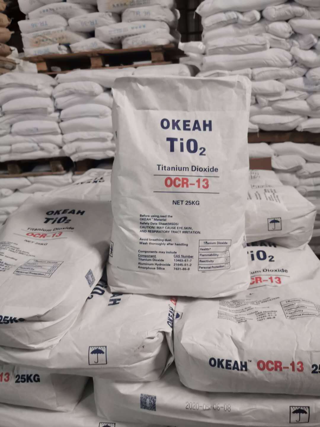 OCR-13乌克兰进口塑料专用氯化法金红石型钛白粉