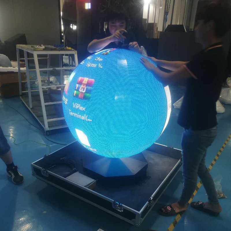 球形LED显示屏解决方案