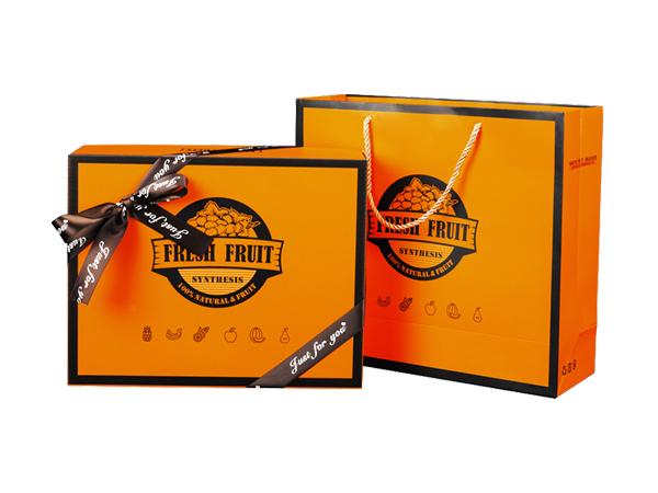 Printing of gift box and bag set